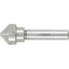 90°, Countersink, 20.5mm, Straight Shank, 3 fl, Cobalt High Speed Steel thumbnail-0