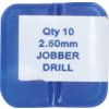 2.50mm DIA HSS S/S R-F JOBBER DRILL thumbnail-2