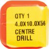 10.00mm x 4.00mm HSS CENTRE DRILL thumbnail-1