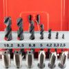 HSS Ground Flute Tap & Drill Set, M3 - M20, Metric, Set of 28 thumbnail-4