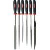 160mm (6.1/2") 6 Piece Medium Grade Diamond File Set thumbnail-3