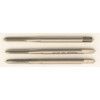 Hand Tap Set , M2.5 x 0.45mm, Metric Coarse, High Speed Steel, Bright, Set of 3 thumbnail-1