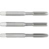 Hand Tap Set , M6 x 0.75mm, Metric Fine, High Speed Steel, Bright, Set of 3 thumbnail-0