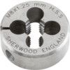 Metric Coarse, Threading Die, M8 x 1.25, High Speed Steel, Right Hand thumbnail-0