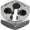 Die Nut, M6 x 1 x 1.00, Metric Coarse, High Speed Steel, Right Hand thumbnail-0