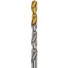 Jobber Drill, 5mm, Normal Helix, High Speed Steel, TiN thumbnail-1