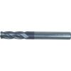 86, End Mill, Corner Radius, 8mm, Plain Round Shank, 4fl, Carbide, AlTiN thumbnail-0