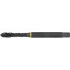 Machine Tap, M4 x 0.7mm, Metric Coarse, Spiral Flute, Vanadium High Speed Steel, Steam Tempered, Yellow thumbnail-0