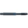 Machine Tap, M10 x 1.5mm, Metric Coarse, Spiral Point, Vanadium High Speed Steel, Steam Tempered, Blue thumbnail-0