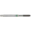 Machine Tap, M3 x 0.5mm, Metric Coarse, Fluteless, Vanadium High Speed Steel, Bright, Green thumbnail-0