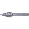 Carbide Burr, Uncoated, Cut 6 - Double Cut, 16mm, Conical thumbnail-0