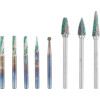 8 Piece Speedway Dual Cut Burr Set - 3.0mm Shank thumbnail-0