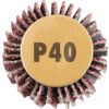 Flap Wheel, 30 x 15mm, P40, Aluminium Oxide, 6mm Shank thumbnail-1