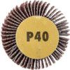 Flap Wheel, 50 x 20mm, P40, Aluminium Oxide, 6mm Shank thumbnail-1