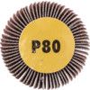 Flap Wheel, 50 x 20mm, P80, Aluminium Oxide, 6mm Shank thumbnail-1