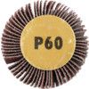 Flap Wheel, 60 x 20mm, P60, Aluminium Oxide, 6mm Shank thumbnail-1