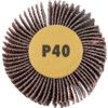 Flap Wheel, 60 x 30mm, P40, Aluminium Oxide, 6mm Shank thumbnail-1