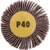 Flap Wheel, 60 x 40mm, P40, Aluminium Oxide, 6mm Shank thumbnail-1