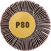 Flap Wheel, 60 x 40mm, P80, Aluminium Oxide, 6mm Shank thumbnail-1