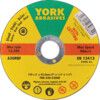 Cutting Disc, 30-Medium/Coarse, 125 x 3 x 22.23 mm, Type 41, Aluminium Oxide thumbnail-0