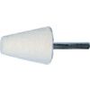 Bob, Tapered Plain End, Felt, 25 x 30mm, 6mm Shank thumbnail-0