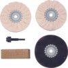 L002100015, Polishing Kit, 100mm, For Wood, 5 Piece thumbnail-0