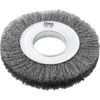 Industrial Rotary Wire Brush - Crimped - 30 SWG  - 150 x 21 x 51mm thumbnail-0