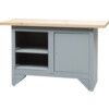 Locking Cabinet & Shelved Workbench thumbnail-1