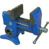 Bench Vice, 90mm, Bolt Mount, Fixed Base, Cast Iron thumbnail-1