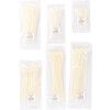 Cable Ties, Natural,  Assorted Dia. & Length (Pk-600) thumbnail-0