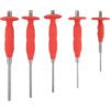 Steel, Punch Set, Point 3mm/4mm/5mm/6mm/8mm, 149mm/184mm/200mm/227mm thumbnail-1