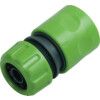 Hose End Connector, Plastic,  1/2in., Yellow/Black thumbnail-0