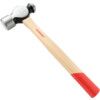 Ball Pein Hammer, 3lb, Wood Shaft, Polished Face thumbnail-1