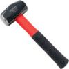 Lump Hammer, 2lb, Fibreglass Shaft, Anti-vibration thumbnail-1