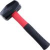 Lump Hammer, 3lb, Fibreglass Shaft, Anti-vibration thumbnail-0