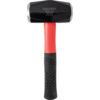 Lump Hammer, 4lb, Fibreglass Shaft, Anti-vibration thumbnail-2