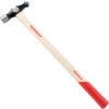 Ball Pein Hammer, 1/4lb, Hickory Shaft, Polished Face thumbnail-1