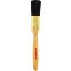 1in., Flat, Natural Bristle, Angle Brush, Handle Wood thumbnail-1