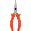 Needle Nose Pliers, Serrated, High Carbon Alloy Steel, 160mm, VDE thumbnail-1