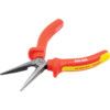 Needle Nose Pliers, Serrated, High Carbon Alloy Steel, 160mm, VDE thumbnail-3