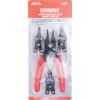 8-in-1 Circlip Pliers, Smooth, Steel, 160mm thumbnail-4
