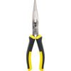 Needle Nose Long Pliers, Smooth, Steel, 200mm thumbnail-1