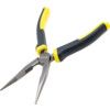 Needle Nose Long Pliers, Smooth, Steel, 200mm thumbnail-3