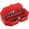 10 Piece Crosspoint/Slotted Screwdriver Bit Set thumbnail-0