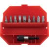 10 Piece Crosspoint/Slotted Screwdriver Bit Set thumbnail-1