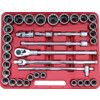 3/4in. Socket Set, Imperial/Metric, Set of 36 thumbnail-2