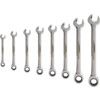 Ratchet Combination Spanner Set, 8 - 19mm, Set of 8, Chrome Vanadium Steel thumbnail-0