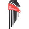 Hex Key, L-Handle, Hex Ball, Metric, 1.5-10mm, 9-piece thumbnail-0