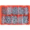 600 Piece Pan Head Machine Screws and Nuts Kit, M3 to M6 thumbnail-1