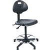 HIGH INDUSTRIAL POLYURETHANE CHAIR BLACK thumbnail-0